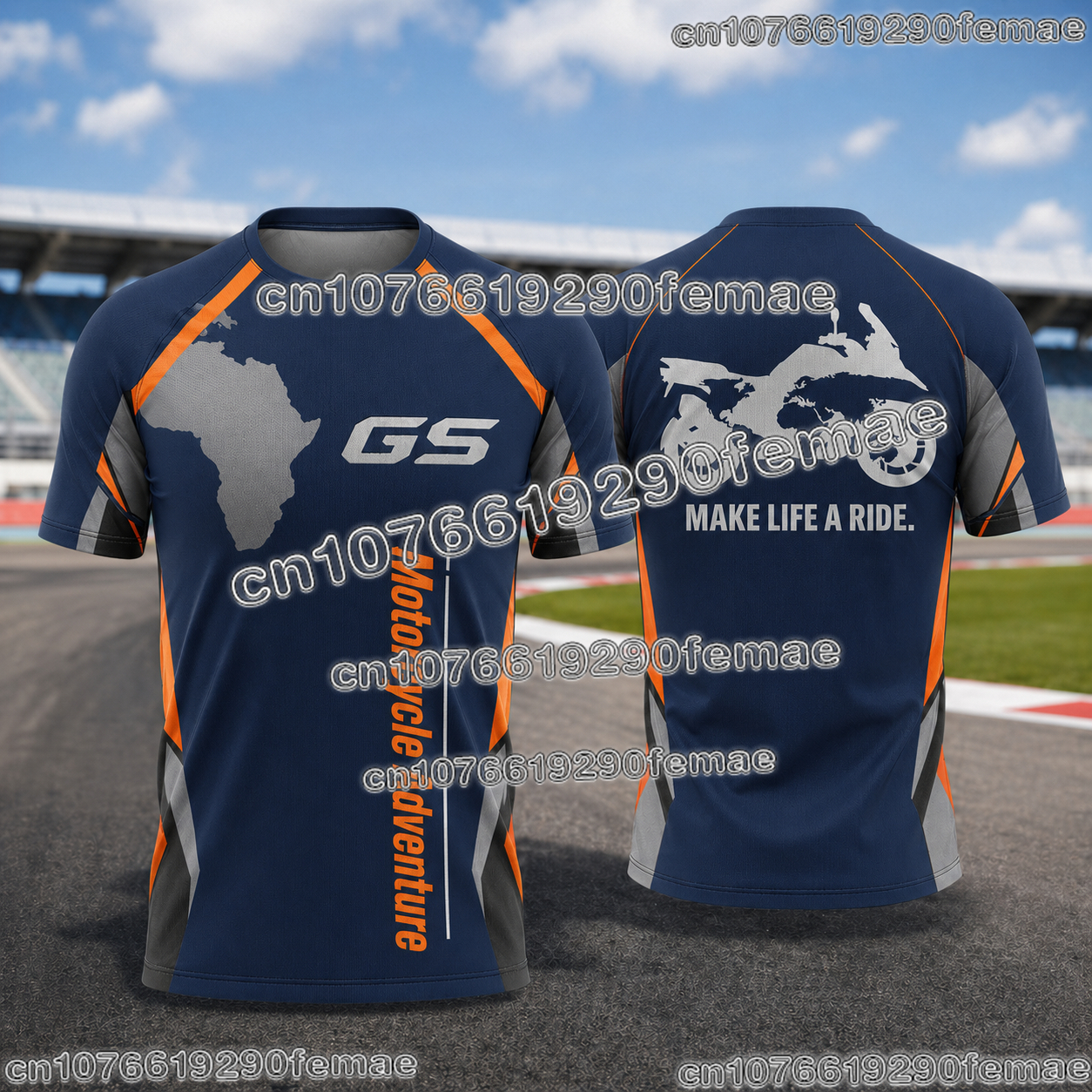 Outdoor Adventure Wear - Lightweight Breathable Motorcycle Riding Jersey for