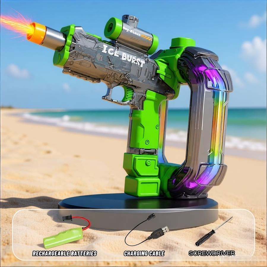 Outdoor Adventure Game - LED Ring-shaped Electric Water Guns Children