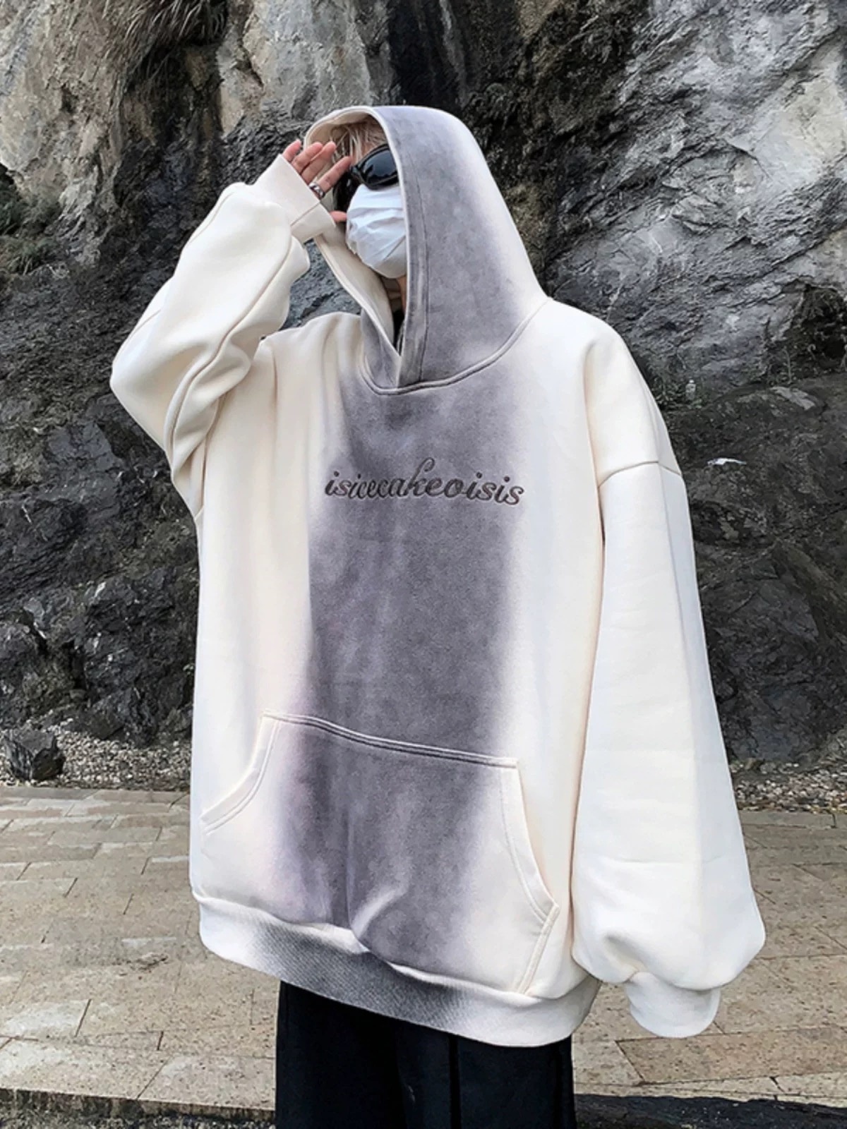 Mens With Hat Hoodies New York - Outdoor Adventure York recension och pris