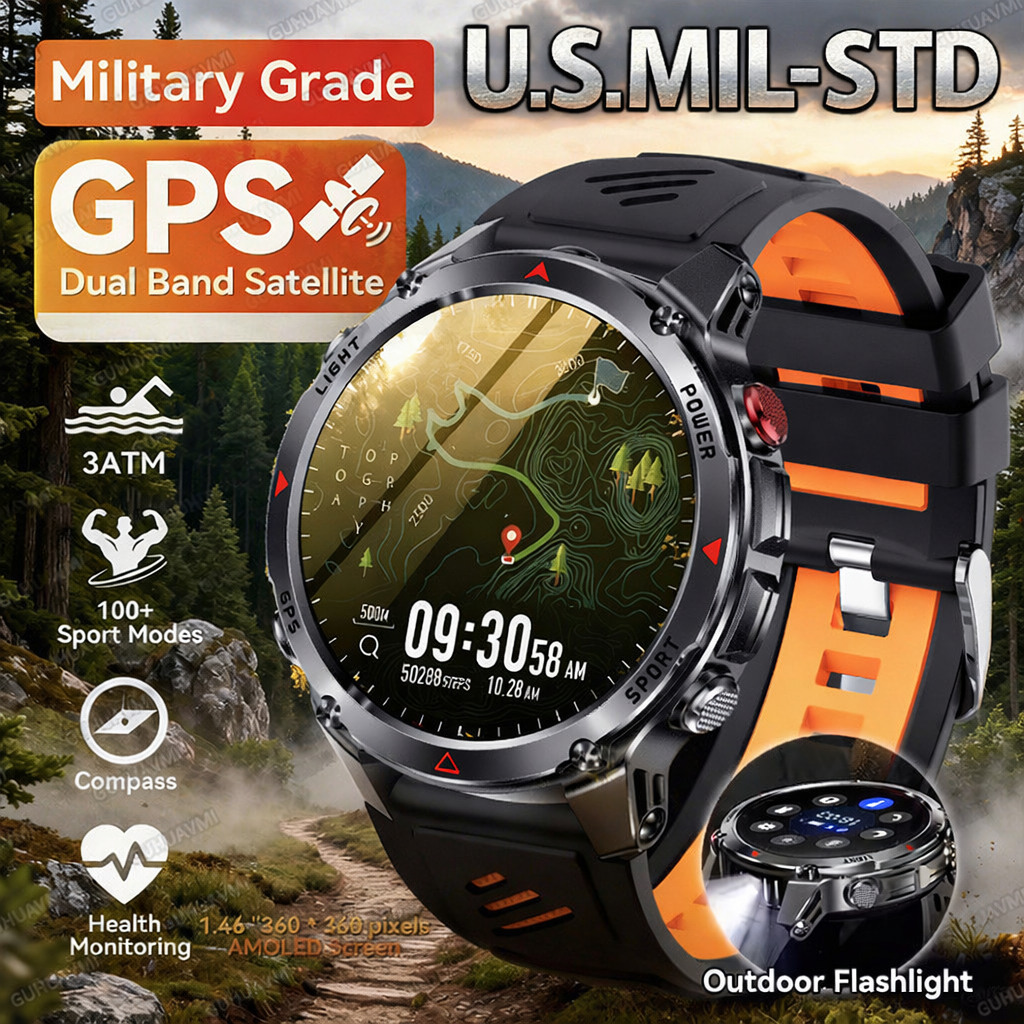 2026 New Outdoor Military GPS  - Outdoor Adventure Wear recension och pris
