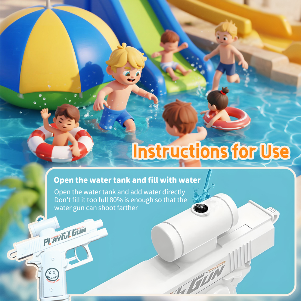 Summer Two-Way Water Gun Prank - Outdoor Adventure Game recension och pris