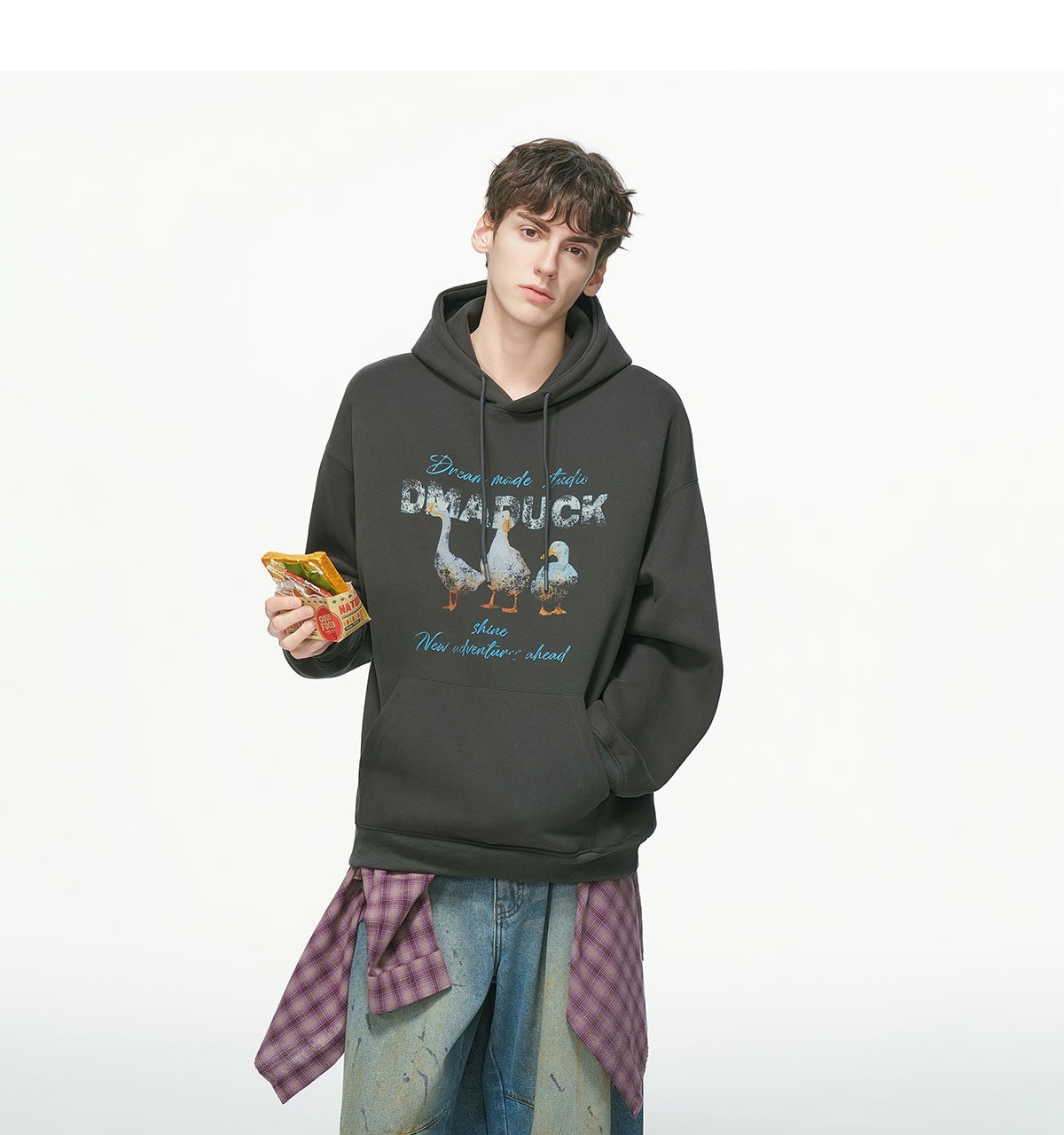 Mens With Hat Hoodies New York - Outdoor Adventure York recension och pris