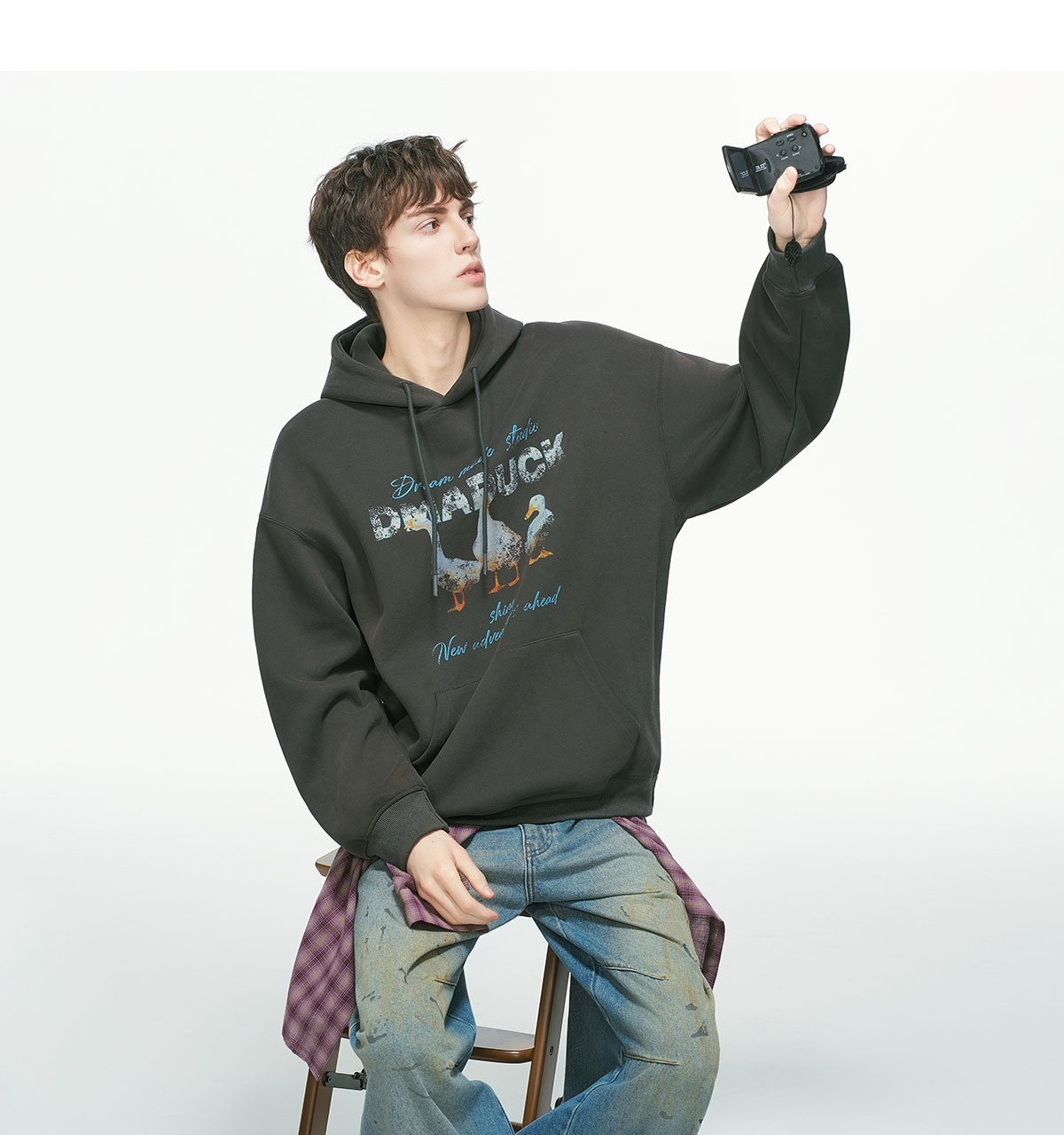 Mens With Hat Hoodies New York - Outdoor Adventure York recension och pris