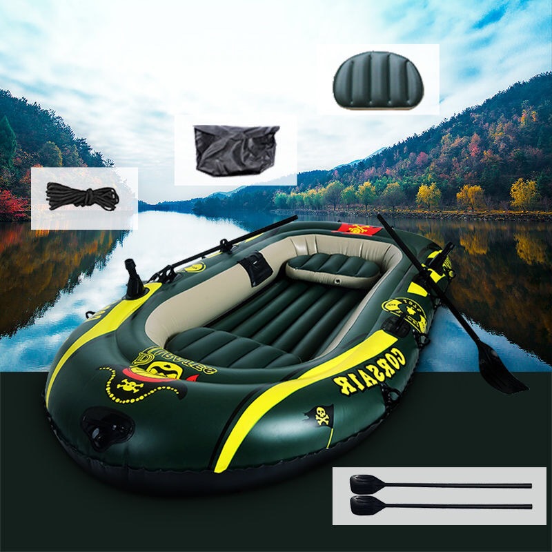 Heavy Duty 2-3 Person Inflatab - Outdoor Adventure Kayak recension och pris