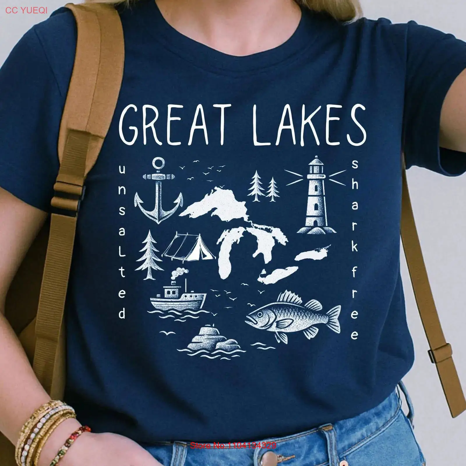 Great Lakes Adventure T Shirt  - Outdoor Adventure Wear recension och pris