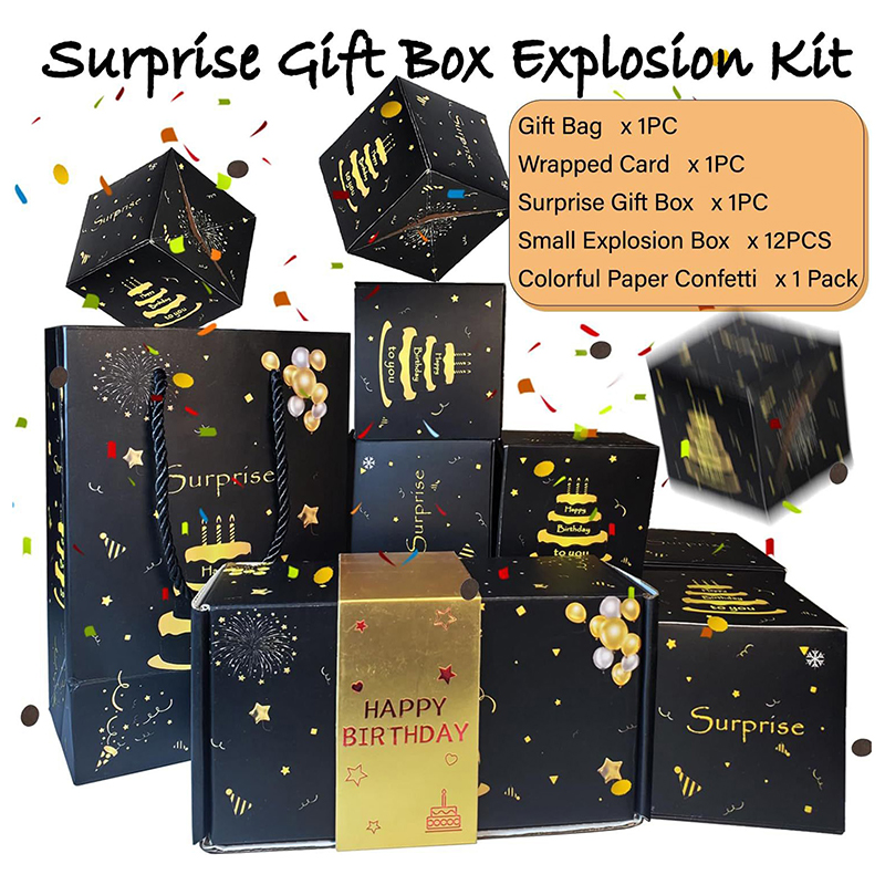 *10pcs Folding Explosion Surpr - Outdoor Adventure Box recension och pris