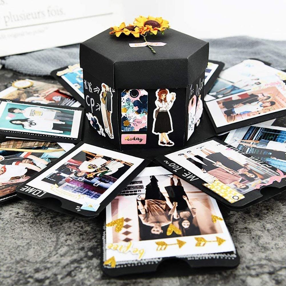 DIY Explosion Photo Album Gift - Outdoor Adventure Box recension och pris