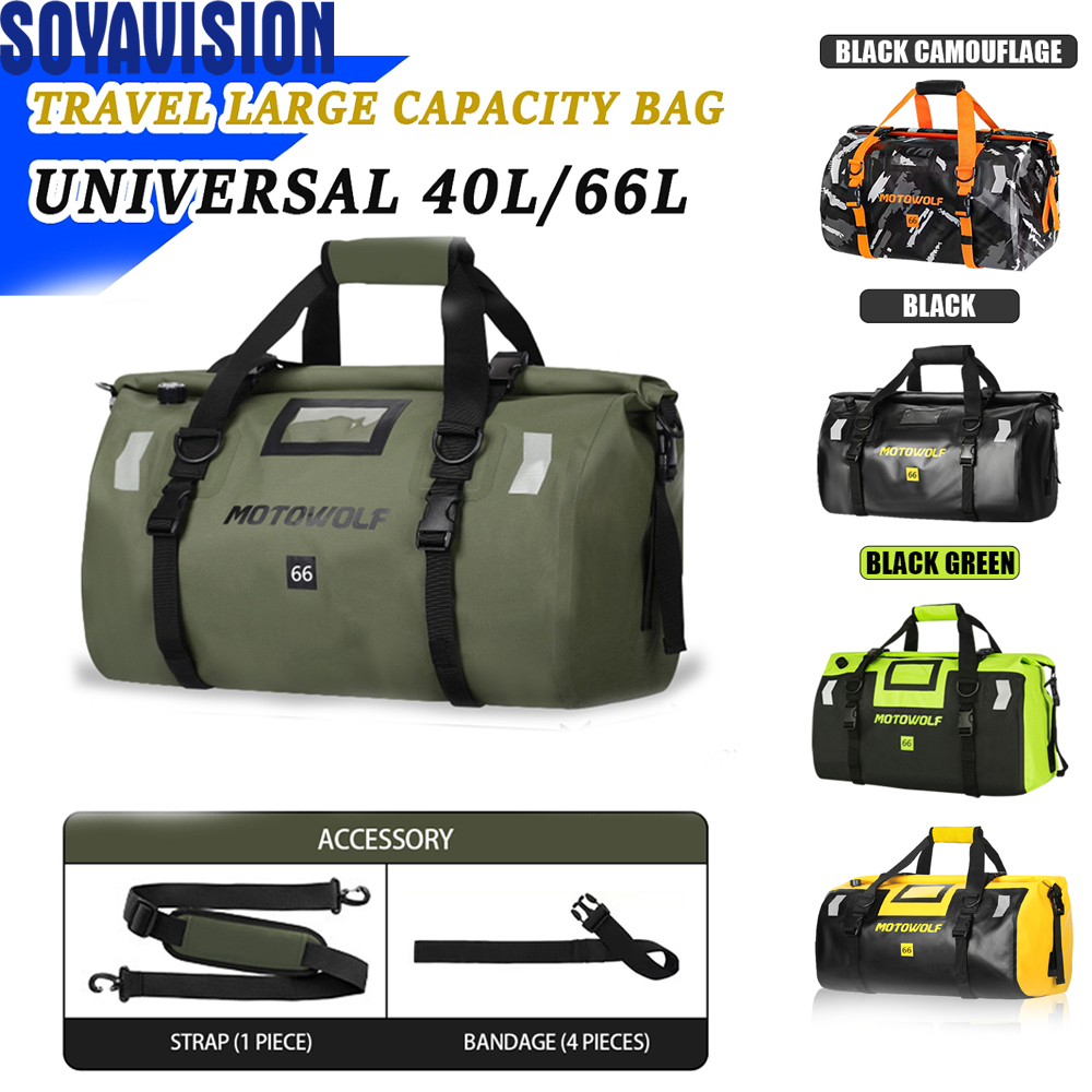 Waterproof Duffel Bag 40L/66L  - Outdoor Adventure Kayak recension och pris