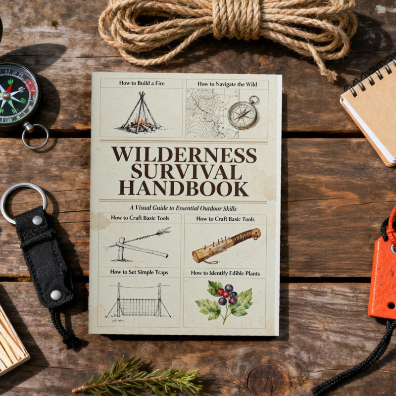 Wilderness Survival Guide Outd - Outdoor Adventure Books For Adults recension och pris