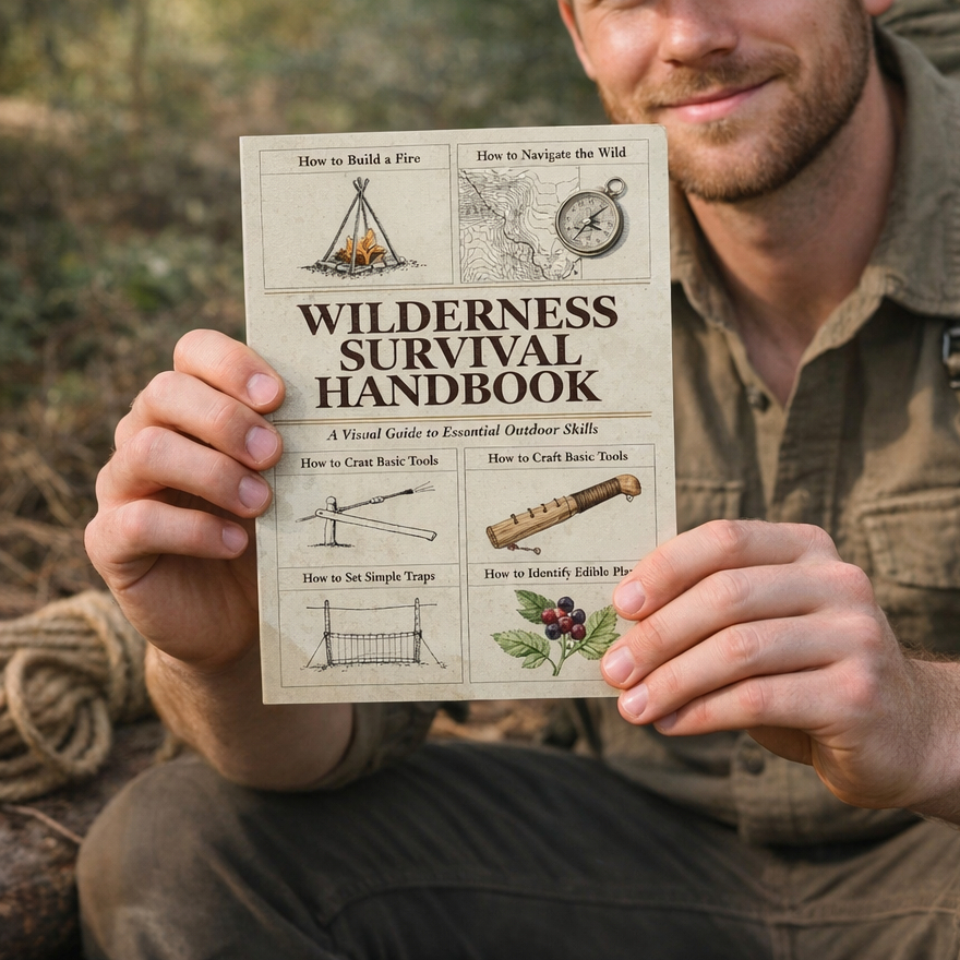 Wilderness Survival Guide Outd - Outdoor Adventure Books For Adults recension och pris