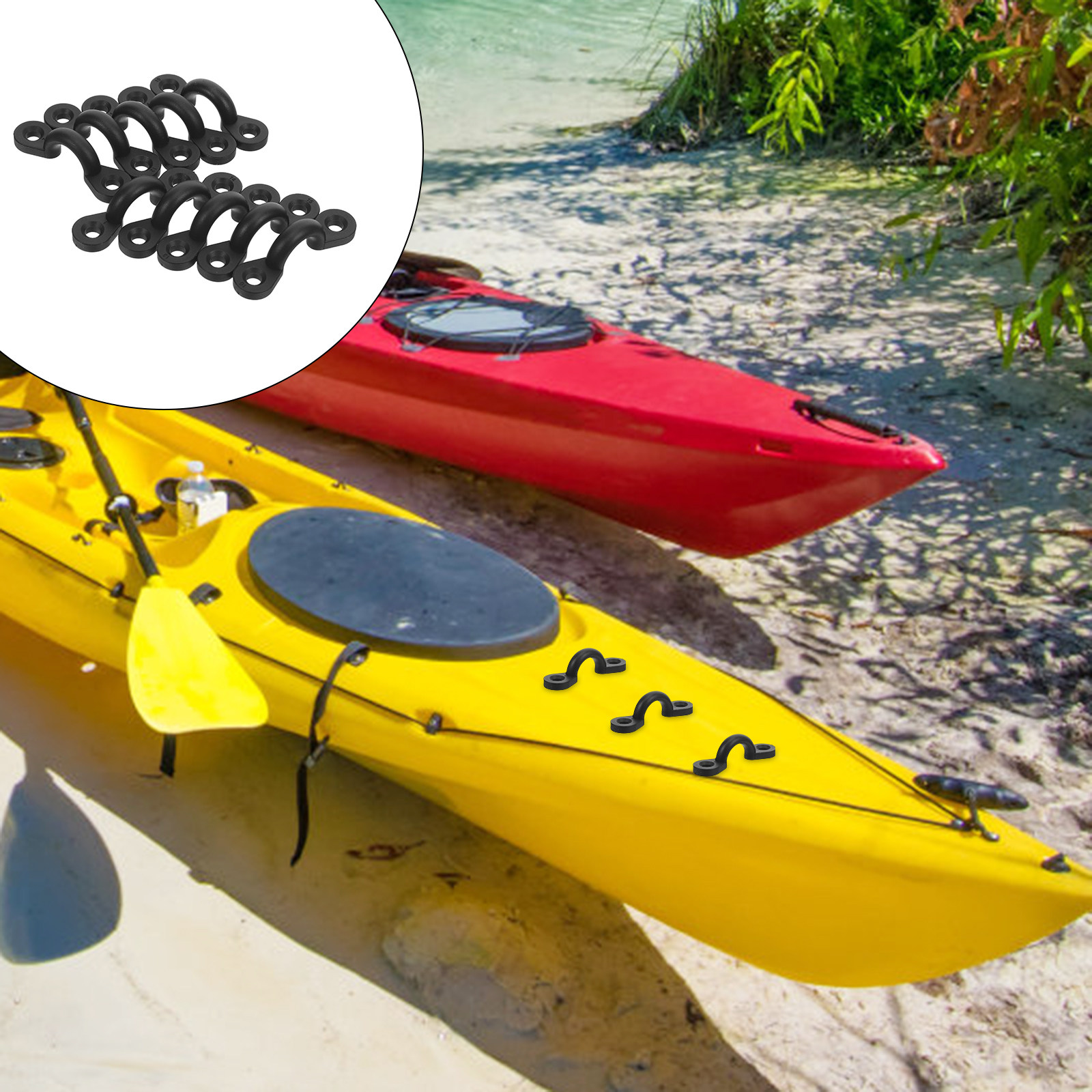 20Pcs Kayak Anchor Cleat Pad E - Outdoor Adventure Kayak recension och pris