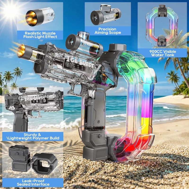 LED Ring-shaped Electric Water - Outdoor Adventure Game recension och pris