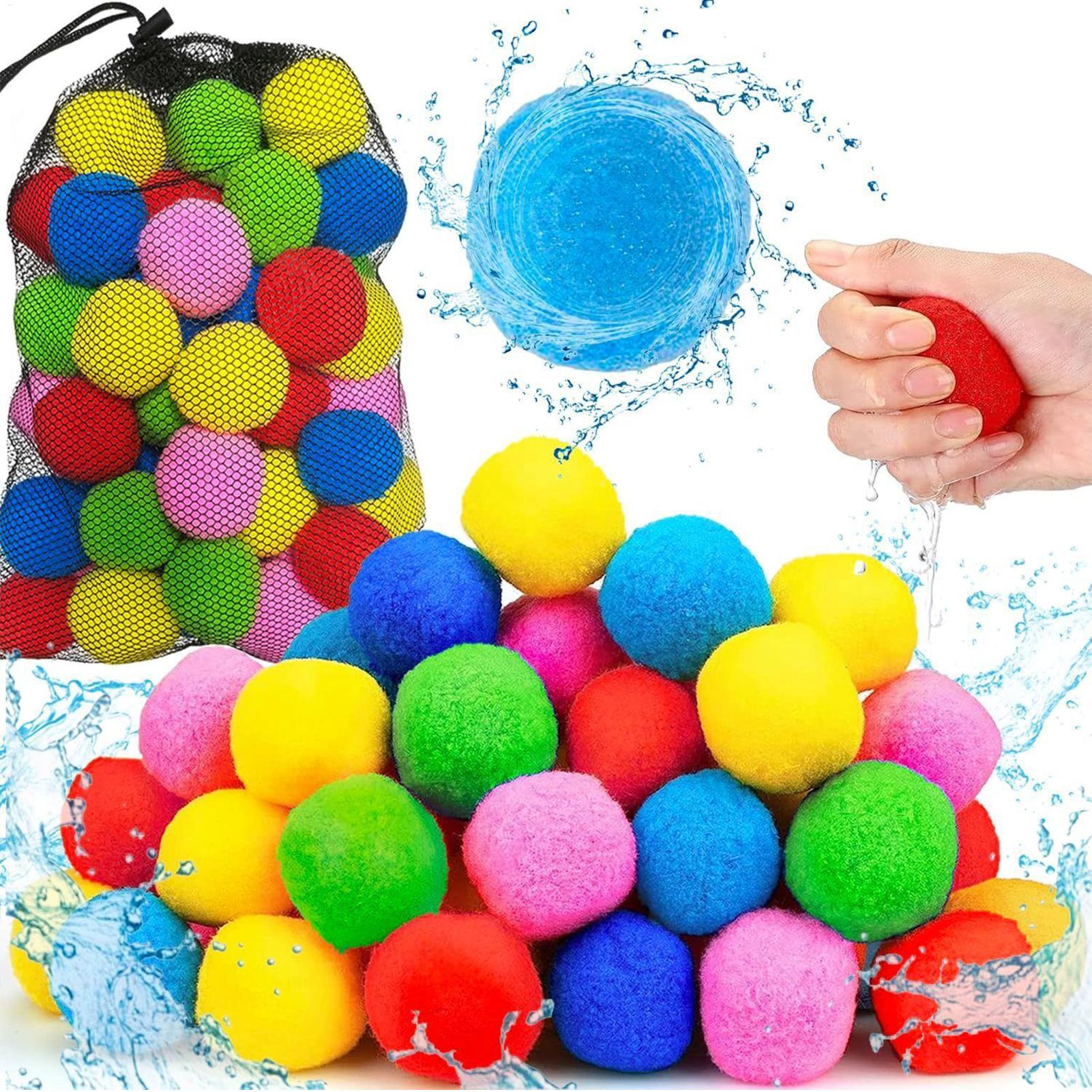60pcs/set Reusable Water Balls - Outdoor Adventure Game recension och pris
