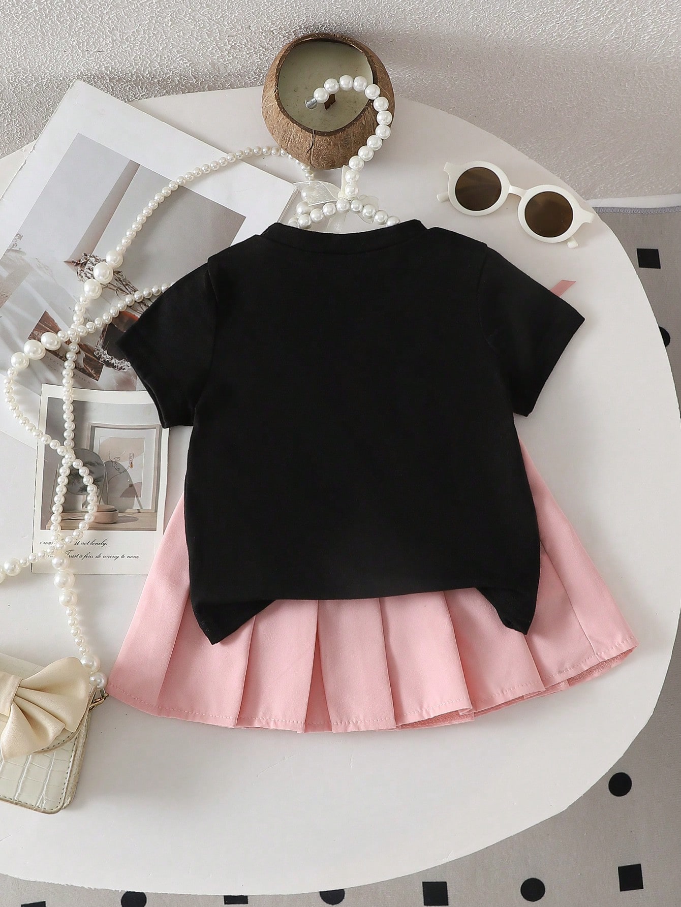 Two-piece baby girl 3D bow cas - Outdoor Adventure Wear recension och pris