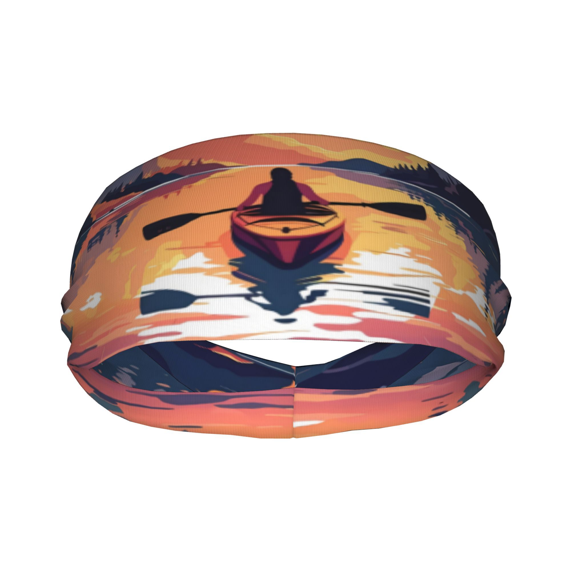 Kayak Sunset Print Headband Wa - Outdoor Adventure Kayak recension och pris