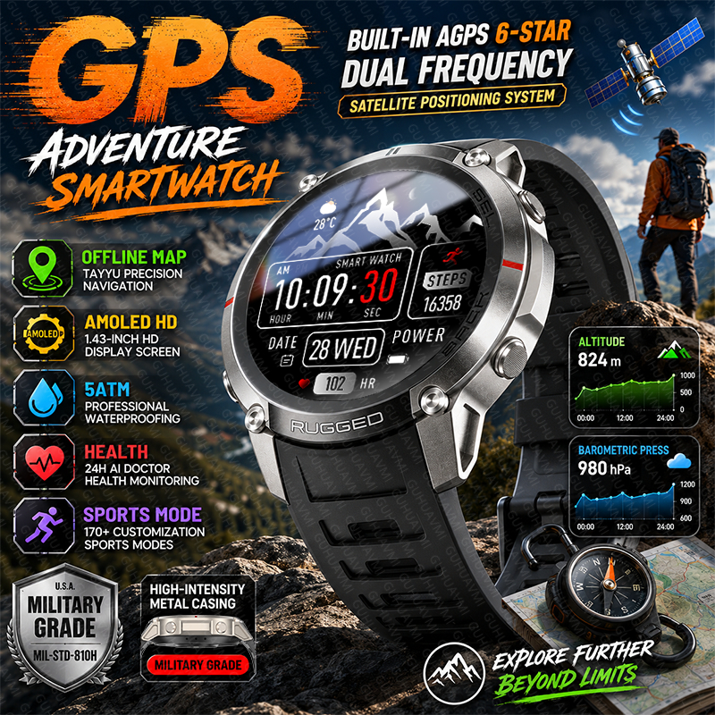 New Men Outdoor Adventure Spor - Outdoor Adventure Box recension och pris
