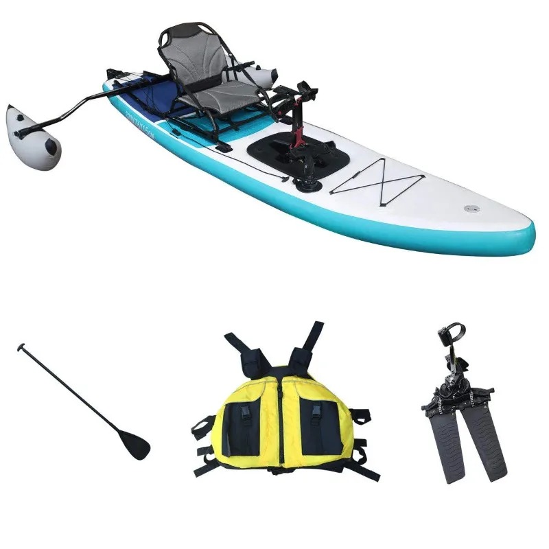 Inflatable 2-Person Pedal Fish - Outdoor Adventure Kayak recension och pris