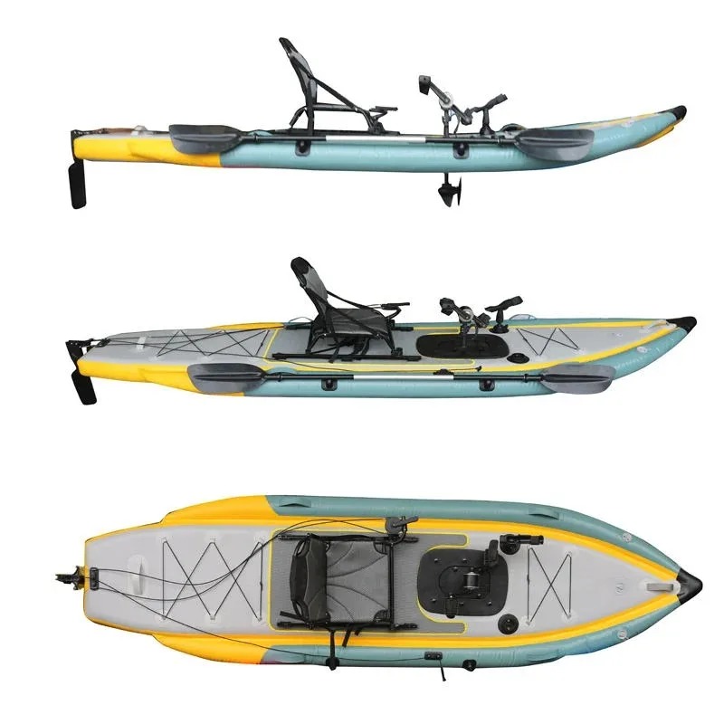Inflatable 2-Person Pedal Fish - Outdoor Adventure Kayak recension och pris